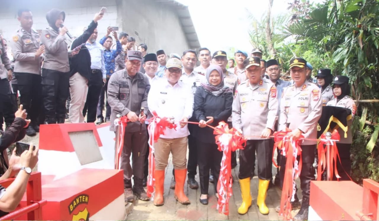 Wakil Bupati Lebak Hadiri Penanaman Seribu Pohon dan Peresmian Jembatan Merah Putih Presisi