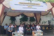 Kejari Kota Bekasi Eksekusi Pemusnahan Barang Bukti 164 Perkara Pidum dan Pidsus
