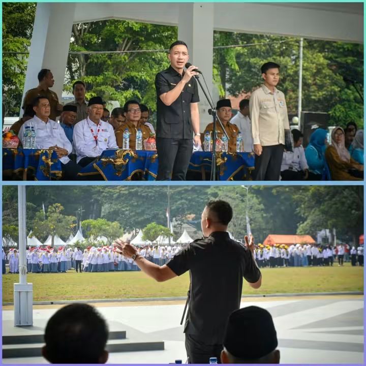 HUT Ke-81 PMI, Bupati Lebak Kukuhkan Anggota PMR dan Tekankan Semangat Kemanusiaan